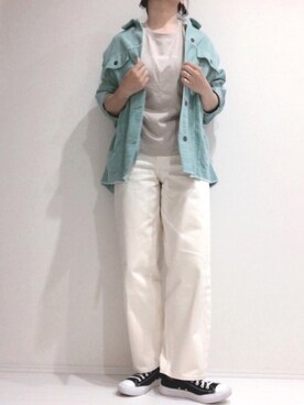 𝐦𝐚𝐱𝐡𝐨𝐧𝐞𝐲さん(レディース・160cm)の春コーディネート