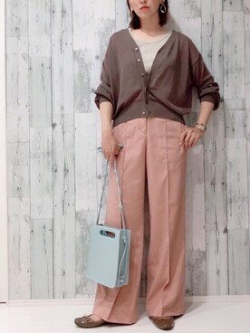 𝐦𝐚𝐱𝐡𝐨𝐧𝐞𝐲さん(レディース・160cm)の春コーディネート