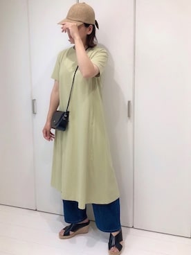 𝐦𝐚𝐱𝐡𝐨𝐧𝐞𝐲さん（レディース・160cm）の春コーディネート