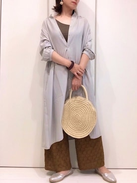 𝐦𝐚𝐱𝐡𝐨𝐧𝐞𝐲さん（レディース・160cm）の春コーディネート