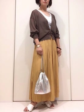 𝐦𝐚𝐱𝐡𝐨𝐧𝐞𝐲さん(レディース・160cm)の夏コーディネート