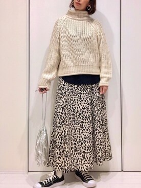 𝐦𝐚𝐱𝐡𝐨𝐧𝐞𝐲さん(レディース・160cm)の秋コーディネート