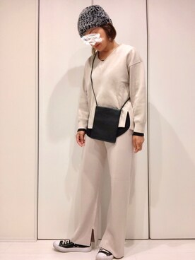 𝐦𝐚𝐱𝐡𝐨𝐧𝐞𝐲さん（レディース・160cm）の秋コーディネート