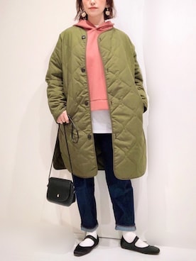 𝐦𝐚𝐱𝐡𝐨𝐧𝐞𝐲さん（レディース・160cm）の冬コーディネート