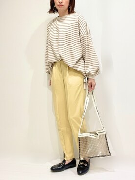 𝐦𝐚𝐱𝐡𝐨𝐧𝐞𝐲さん（レディース・160cm）の春コーディネート