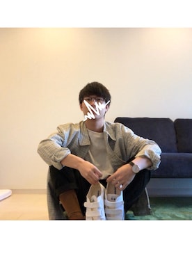 じーさん（メンズ・170cm）の秋コーディネート