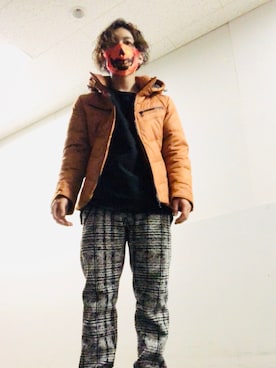 「ハロウィン」｜「アイテム（ダウンジャケット/コート）」を使った、naturalmizukiさん（メンズ・160cm）の秋コーディネート