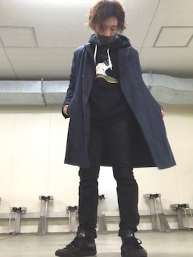 「TES（テス）のアイテム」を使った、naturalmizukiさん（メンズ・160cm）の秋コーディネート