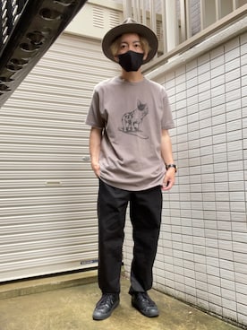 「TES（テス）のアイテム」を使った、naturalmizukiさん（メンズ・160cm）の夏コーディネート