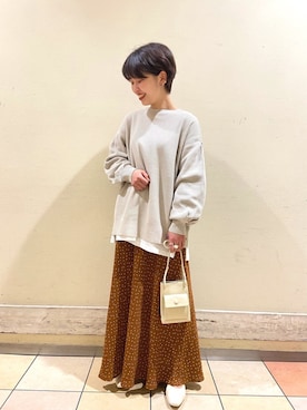 wataseさん(レディース・154cm)の冬コーディネート