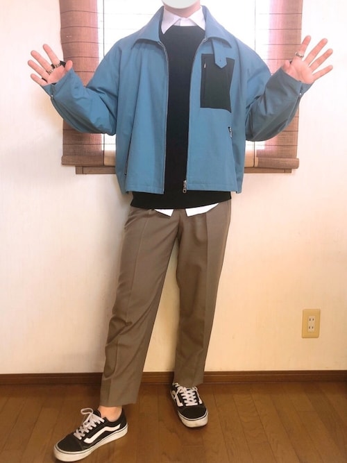 ゆうひくん 低身長男子 Vansのスニーカーを使ったコーディネート Wear