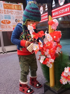 たろうさん（キッズ・80cm）の冬コーディネート