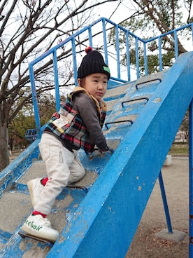 たろうさん（キッズ・90cm）の冬コーディネート