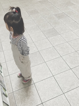 「pongee（ポンジー）のアイテム」を使った、keemiiiiiさん（キッズ・90cm）の春コーディネート