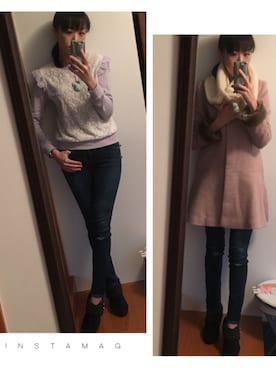 kayocchiさん（レディース・163cm）の冬コーディネート