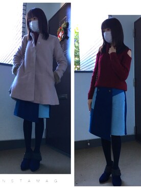 kayocchiさん（レディース・163cm）の冬コーディネート