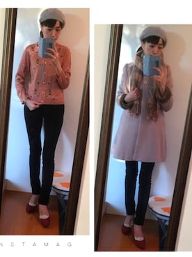 kayocchiさん（レディース・163cm）の冬コーディネート