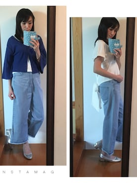 「うしろリボン」｜kayocchiさん（レディース・163cm）の春コーディネート