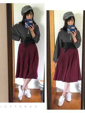 kayocchiさん（レディース・163cm）の秋コーディネート