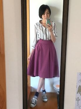 kayocchiさん（レディース・163cm）の春コーディネート