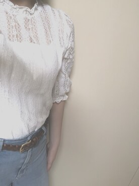 あやの🍷さん（レディース・159cm）の春コーディネート