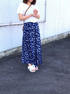 「へザー」｜「アイテム（アクセサリー）」を使った、sさん（レディース・154cm）の夏コーディネート