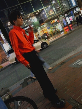「DIGAWEL（ディガウェル）のアイテム（その他パンツ）」を使った、Sä怪さん（メンズ・172cm）の夏コーディネート