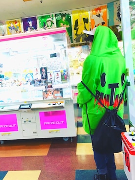 「UNIF（ユニフ）のアイテム（バッグ）」を使った、Sä怪さん（メンズ・172cm）の冬コーディネート
