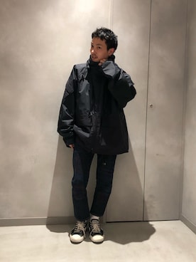 「N.HOOLYWOOD（N.ハリウッド）のアイテム（ジャケット/アウター）」を使った、chibikoba0819さん（メンズ・160cm）の秋コーディネート