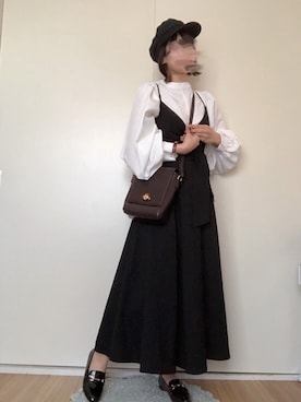 「LOWRYS FARM（ローリーズファーム）のアイテム（キャスケット）」を使った、＊さん（レディース・156cm）の春コーディネート