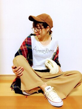「g.v.g.v.」｜「アイテム（その他）」を使った、maricocoさん（レディース・160cm）の秋コーディネート