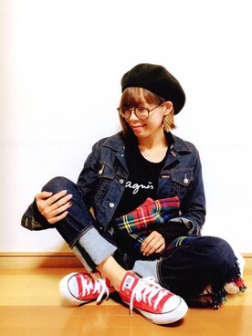 maricocoさん（レディース・160cm）の秋コーディネート