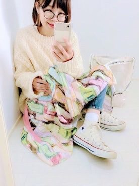 「スリムテーパード」｜maricocoさん（レディース・160cm）の冬コーディネート