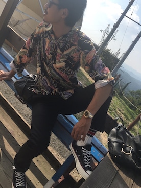 「chromehearts」｜TARさん（メンズ・178cm）の秋コーディネート