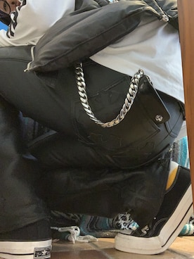 「Chrome Hearts」｜「アイテム（ダウンベスト）」を使った、TARさん（メンズ・178cm）の秋コーディネート