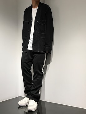 「ESSAY（エッセイ）のアイテム（トップス）」を使った、Hideya -吾亦紅-さん（メンズ・173cm）の秋コーディネート