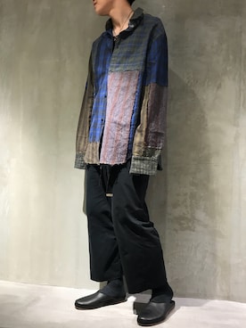 「toogood（トゥーグッド）のアイテム」を使った、Hideya -吾亦紅-さん（メンズ・173cm）の春コーディネート