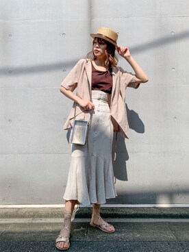 wenさん（レディース・155cm）の夏コーディネート