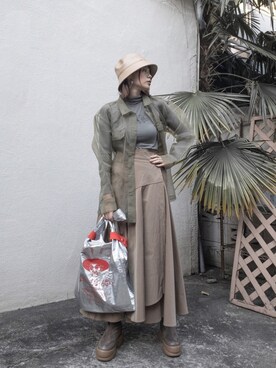 wenさん（レディース・155cm）の秋コーディネート