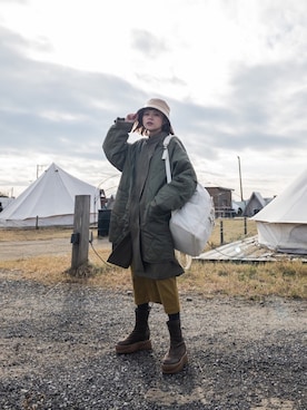 wenさん（レディース・155cm）の冬コーディネート