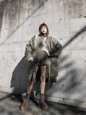 wenさん（レディース・155cm）の冬コーディネート