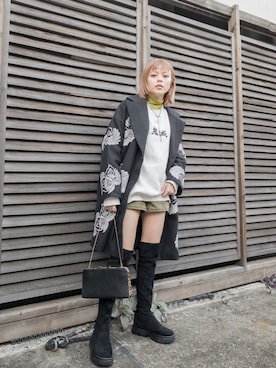 wenさん（レディース・155cm）の冬コーディネート