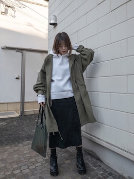 wenさん（レディース・155cm）の冬コーディネート