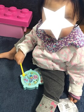 「おかあさんといっしょ」｜じゃすみんさん（キッズ・70cm）の冬コーディネート