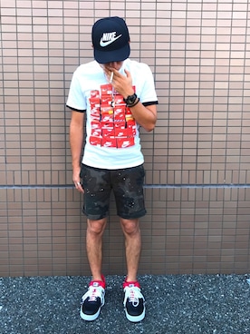 「シロティー」｜yuichi1018さん（メンズ・169cm）の夏コーディネート