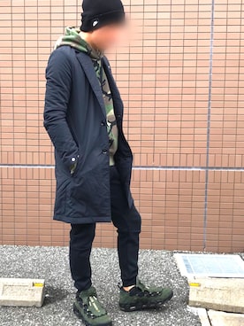 「SABLE CLUTCH（セーブルクラッチ）のアイテム（ジャケット/アウター）」を使った、yuichi1018さん（メンズ・169cm）の冬コーディネート