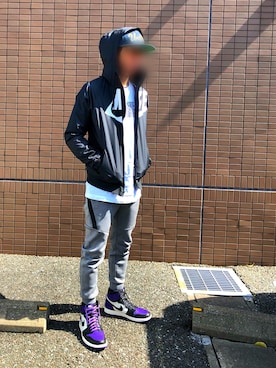 「Jordan」｜「アイテム（その他アウター）」を使った、yuichi1018さん（メンズ・169cm）の春コーディネート