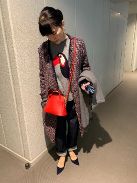 「LAURA DI MAGGIO（ローラディマッジオ）のアイテム」を使った、みか 【相互フォロー】さん（レディース・153cm）の冬コーディネート