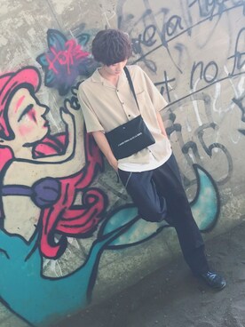 「Sweet（スウィート）のアイテム」を使った、とーやさん（メンズ・179cm）の夏コーディネート