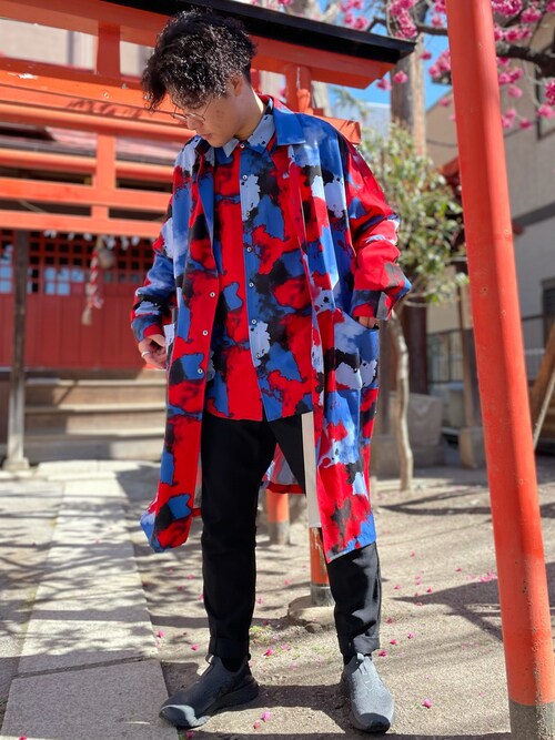 SHAREEF（シャリーフ）の「SMOKE PT LONG SHIRTS（シャツ/ブラウス